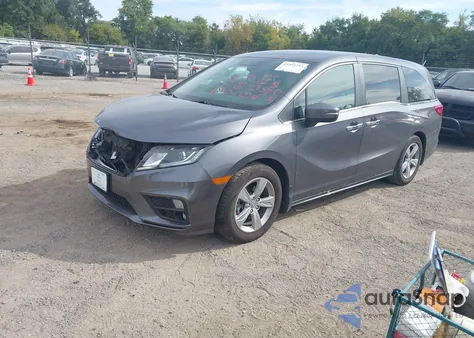 2019 Honda Odyssey Ex из США, поврежденный, VIN 5FNRL6H53KB128691